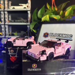 BLOCKMOC Activity:(Buy one, get three free)Porsche 911 GT3 +Mini Cooper R59+Christmas tree+Love Keychain